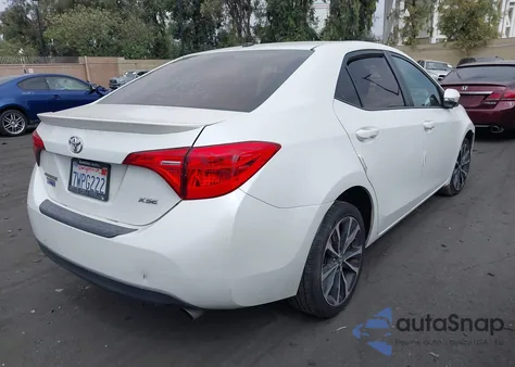 2017 Toyota Corolla Xse из США, поврежденный, VIN 5YFBURHE6HP610763
